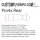Rear Pro4x Spey Free Grip Template