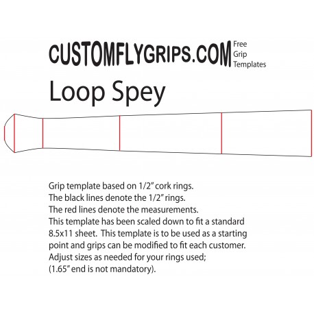 Loop Spey laminato modello Grip