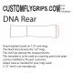 Mascherina del DNA Rear Grip laminato