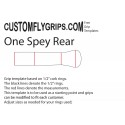 "One" Spey Rear Grip livre modelo