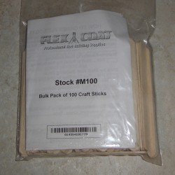 Handwerk-Sticks 100 Pack von FlexCoat