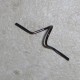 Pronóstico estándar alambre negro del pie doble serpiente volar guías