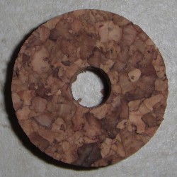 Burl Cork ringar 1,5 ”med 3/8” centrumhål