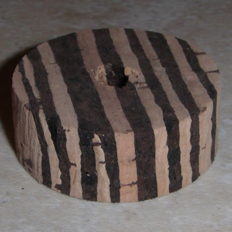 Striped Cork Rings 1/2"