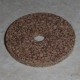 Rubberized Cork Rings 1/4" with 1/4" Center Hole
