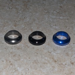 Aluminum Anodized Winding Check with Knurled edges