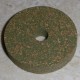녹색 미세 입자 고무 코르크 반지 1/4"1/4" 센터 구멍