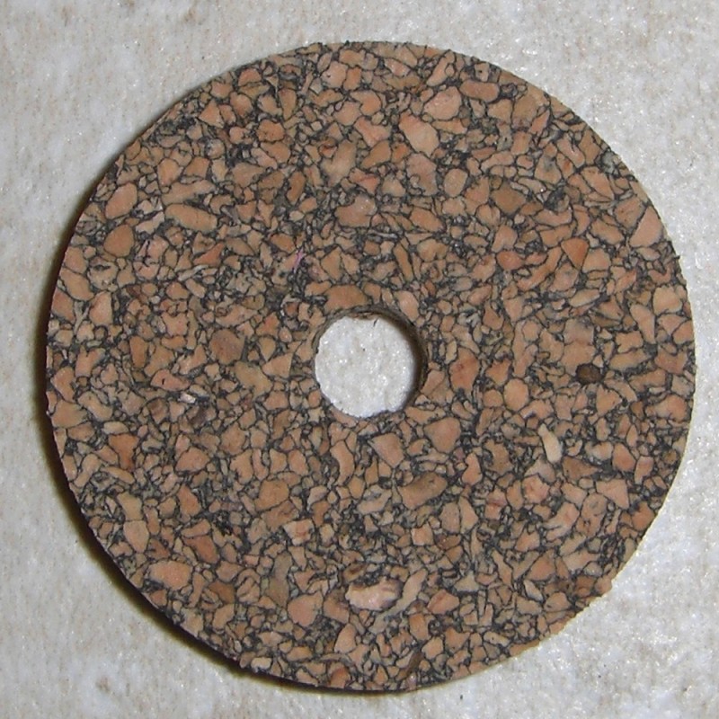 1 1/4" X 1/2' BURLED CORK RING AAAA FOR YOUR CUSTOM GRIPS 1/4" BORE 