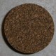 Brown Spotted Rubberized Cork Rings 1/2" without Center Hole