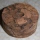 Larger Grain Medium Burnt Burl Cork Rings 1/2" with 1/4" Center Hole