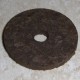 Burnt Burl Cork Rings 1/8" with 1/4" Center Hole