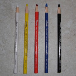Retire o lápis de cera de marcador de China